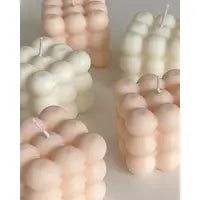 BUBBLE CANDLE IVORY