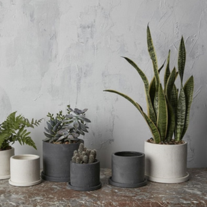 Malia Pot Matte Grey