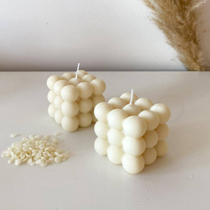 BUBBLE CANDLE IVORY