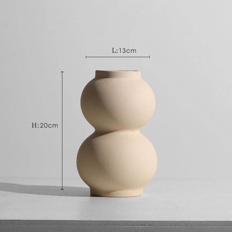Modern Ceramic Bubble Vase