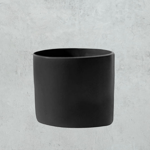 Ash Pot Matte Black