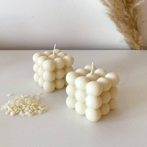 BUBBLE CANDLE IVORY