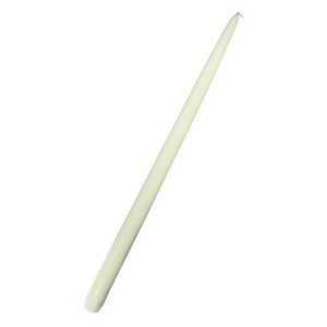 Ivory Taper Candle 18"
